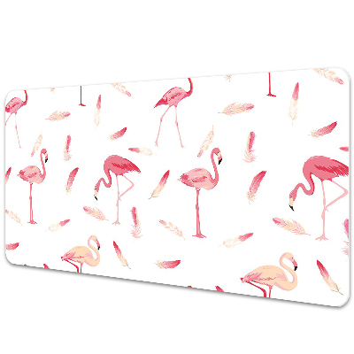 Base de secretária Um bando de flamingos