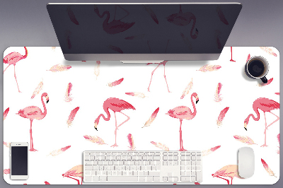 Base de secretária Um bando de flamingos