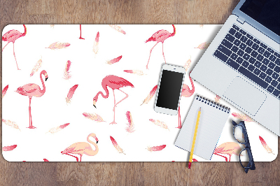 Base de secretária Um bando de flamingos