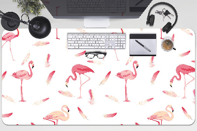 Base de secretária Um bando de flamingos