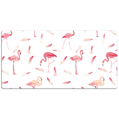 Base de secretária Um bando de flamingos