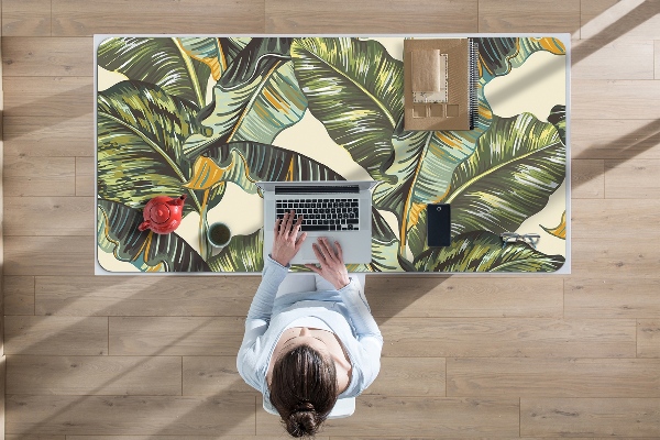 Base de secretária Folhas tropicais