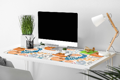 Tapete de secretária papoulas pintadas