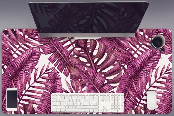 Tapete para secretária Folhas tropicais
