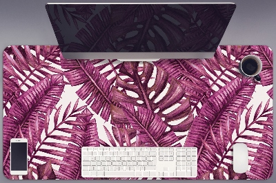 Tapete para secretária Folhas tropicais