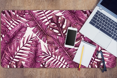 Tapete para secretária Folhas tropicais