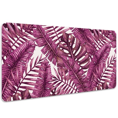 Tapete para secretária Folhas tropicais