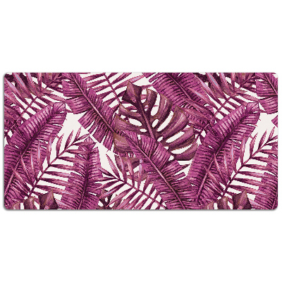 Tapete para secretária Folhas tropicais