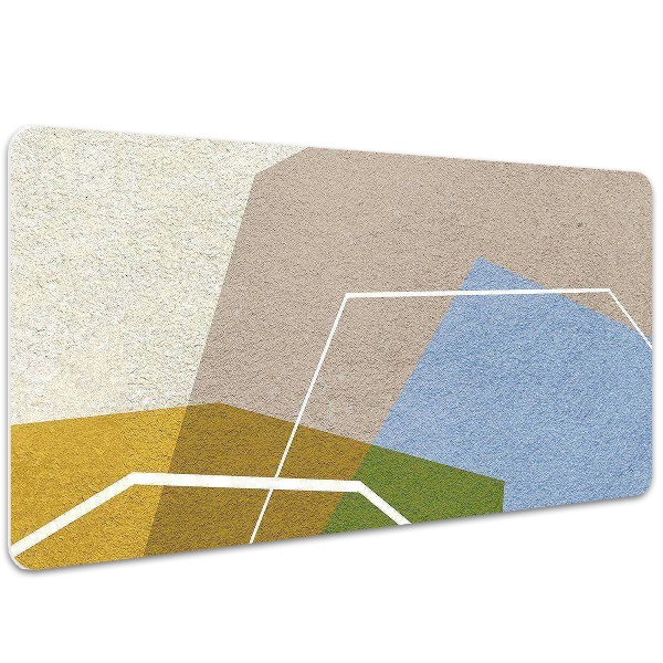 Base de secretária Figuras geométricas