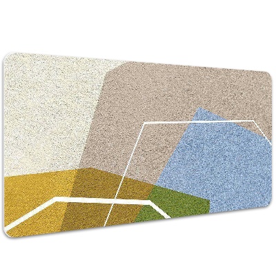 Base de secretária Figuras geométricas