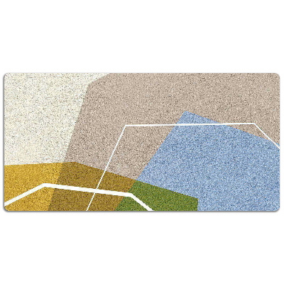 Base de secretária Figuras geométricas