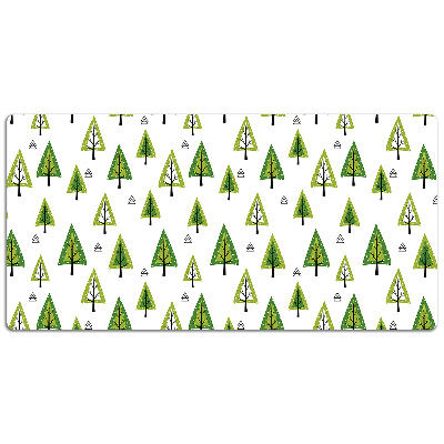 Tapete para secretária Árvores triangulares