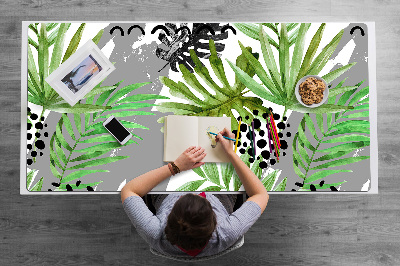 Base de secretária Folhas tropicais