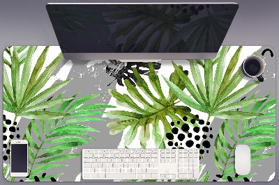 Base de secretária Folhas tropicais