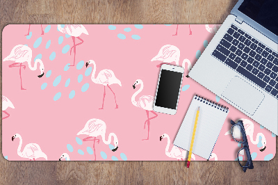 Tapete de secretária Flamingos