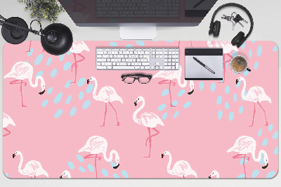 Tapete de secretária Flamingos