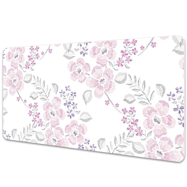 Tapete de secretária Padrão floral