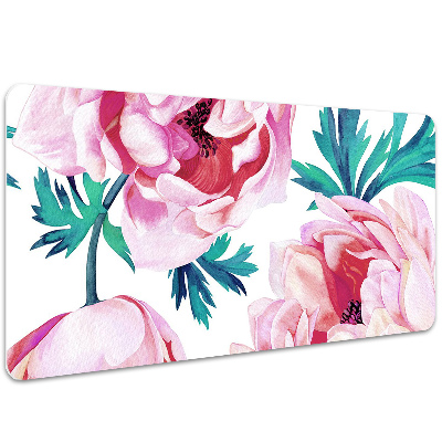 Tapete para secretária Flor de papoula