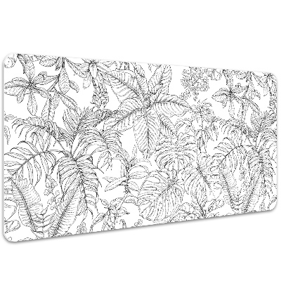 Tapete para secretária Esboço Tropical
