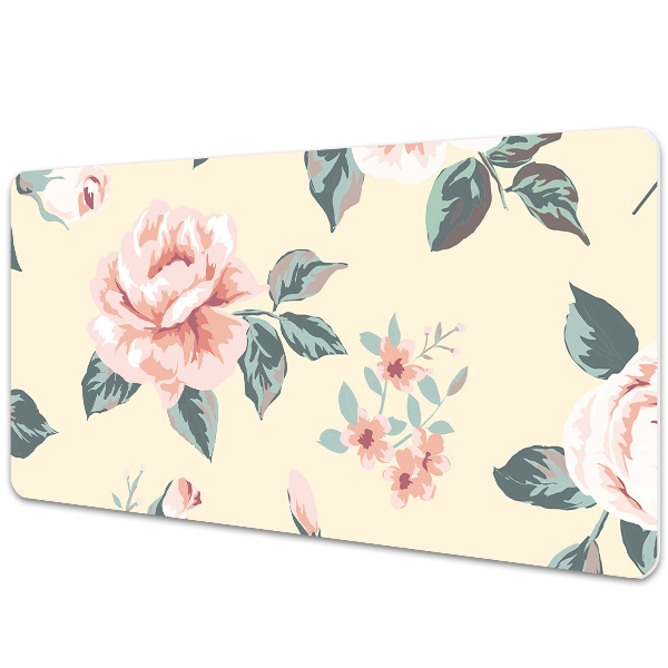Tapete para secretária Rosas Vintage