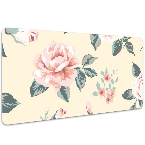 Tapete para secretária Rosas Vintage