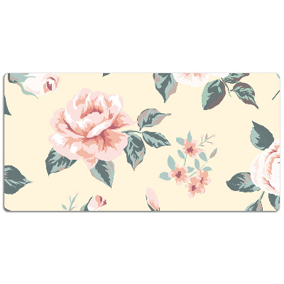 Tapete para secretária Rosas Vintage