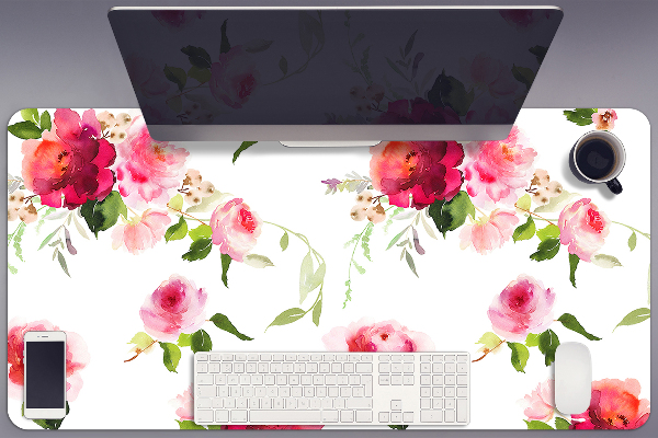 Tapete para secretária Flores da primavera