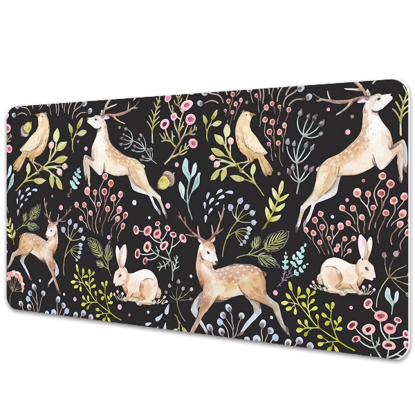Tapete para secretária Animais da floresta