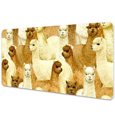 Tapete para secretária Alpacas