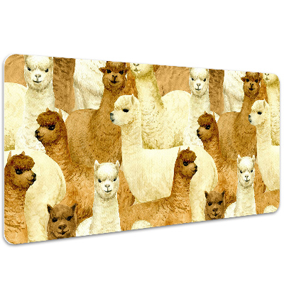 Tapete para secretária Alpacas