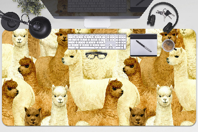 Tapete para secretária Alpacas