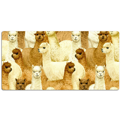 Tapete para secretária Alpacas