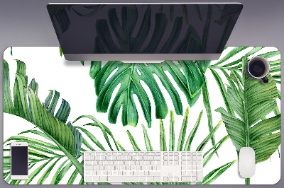 Tapete para secretária Palmeira e Monstera