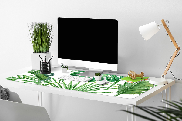 Tapete para secretária Palmeira e Monstera