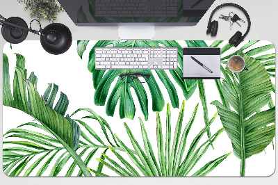Tapete para secretária Palmeira e Monstera