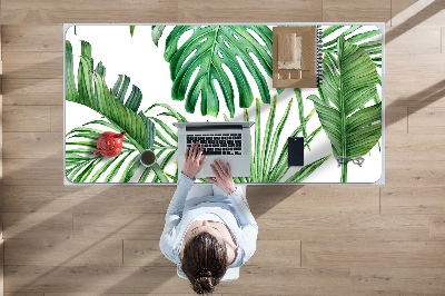 Tapete para secretária Palmeira e Monstera