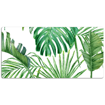 Tapete para secretária Palmeira e Monstera