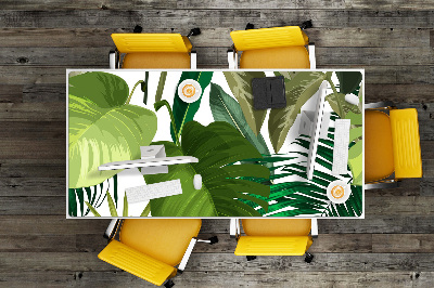 Tapete para secretária Folhas tropicais