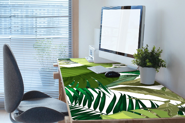 Tapete para secretária Folhas tropicais