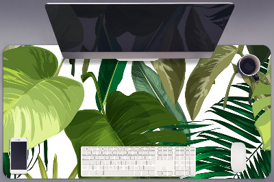 Tapete para secretária Folhas tropicais