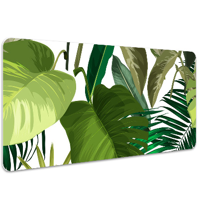 Tapete para secretária Folhas tropicais