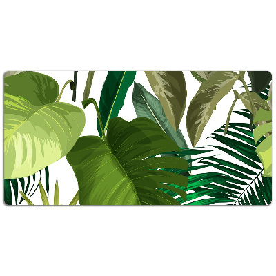 Tapete para secretária Folhas tropicais