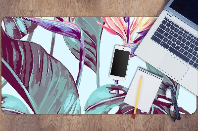 Base de secretária Folhas tropicais