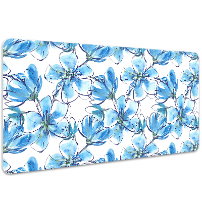 Tapete para secretária Flores em aquarela