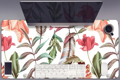 Tapete para secretária Plantas e folhas