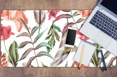 Tapete para secretária Plantas e folhas
