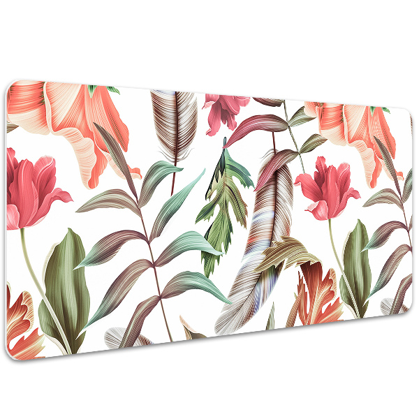 Tapete para secretária Plantas e folhas