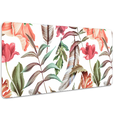 Tapete para secretária Plantas e folhas