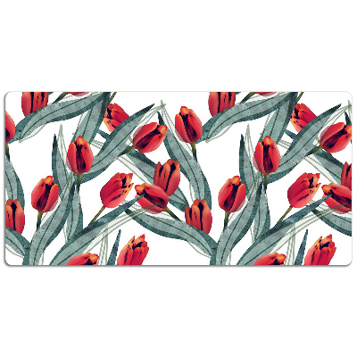 Tapete para secretária Tulipas
