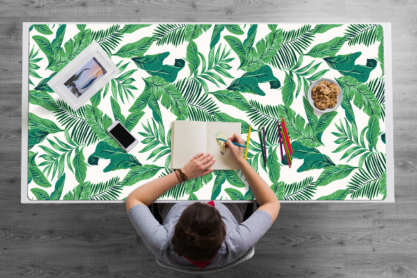Tapete para secretária Folha Tropical